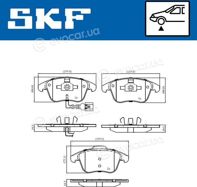 SKF VKBP 80073 E