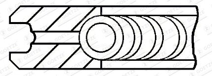 Goetze 3.0mm 231LKZ CRP GOE13