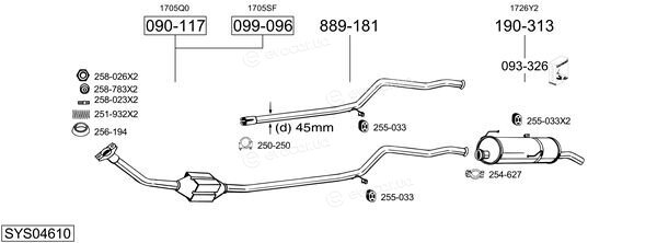 Bosal SYS04610