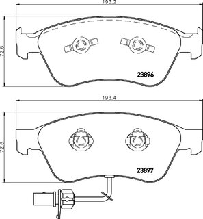 Hella Pagid 8DB 355 009-211