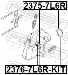 Febest 2376-7L6R-KIT