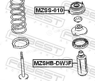 Febest MZSHB-DW3F