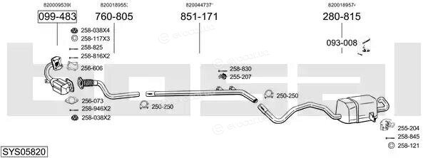 Bosal SYS05820