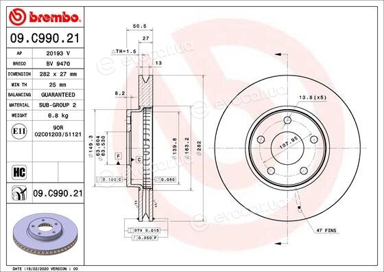 Brembo 09.C990.21