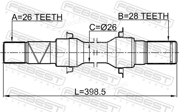 Febest 0512-M2ATRH