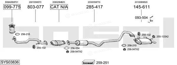 Bosal SYS03836