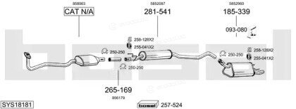 Bosal SYS18181