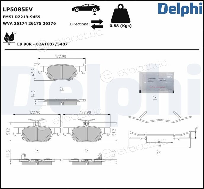 Delphi LP5085EV