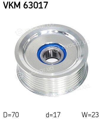 SKF VKM 63017