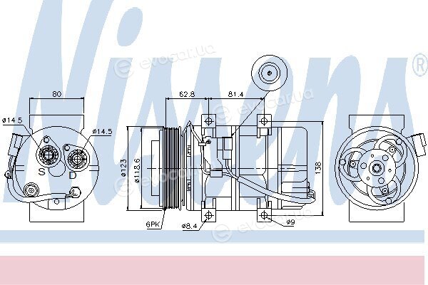 Nissens 89069