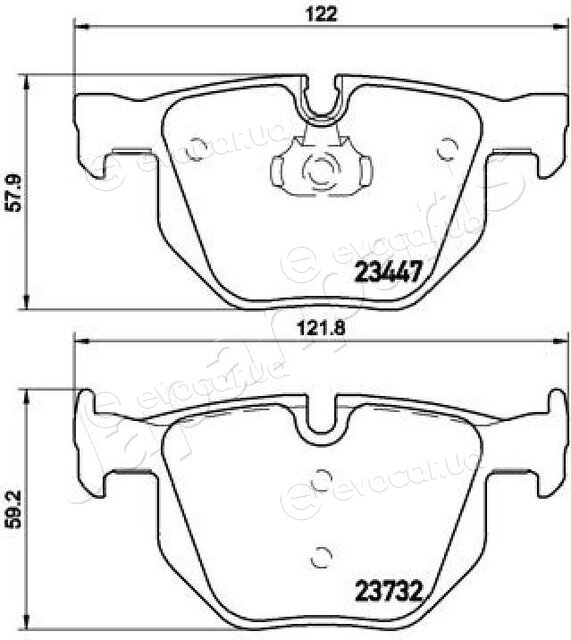 Japanparts PP-0116AF