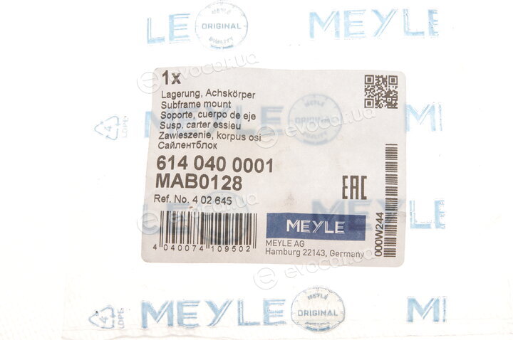 Meyle 614 040 0001
