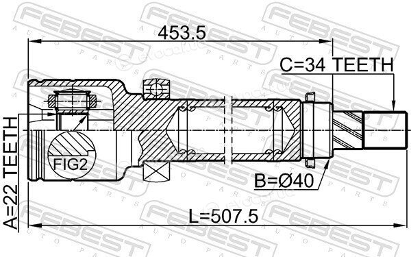 Febest 2111-CB8RH