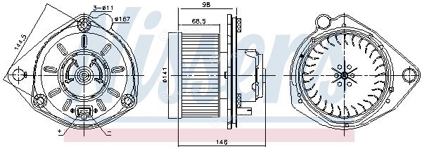Nissens 87168
