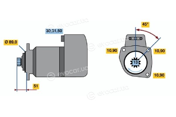 Bosch 0 001 416 004