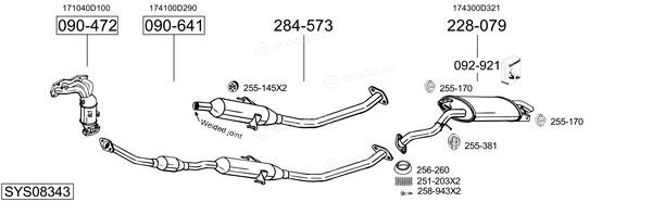 Bosal SYS08343