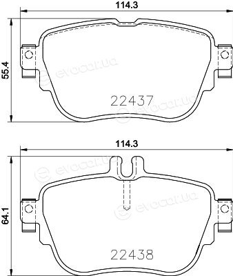 Hella Pagid 8DB 355 025-781