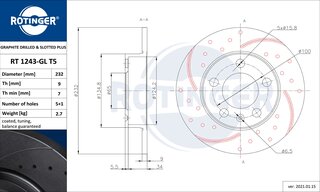 Rotinger RT 1243-GL T5