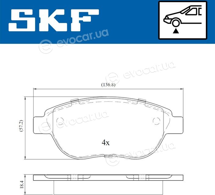 SKF VKBP 80022