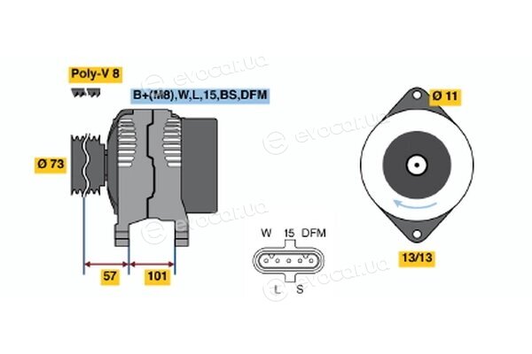 Bosch 0 124 555 017