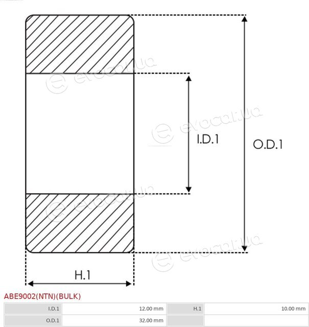 AS ABE9002(NTN)(BULK)