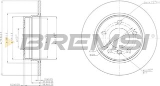 Bremsi CD7303S