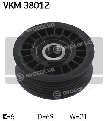 SKF VKM 38012
