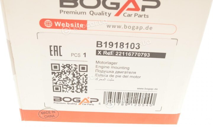 Bogap B1918103