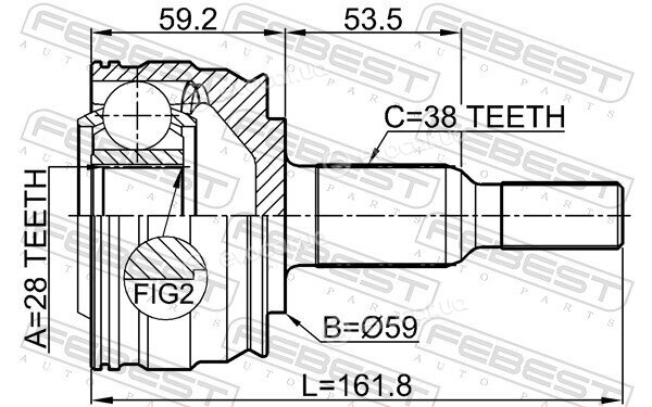 Febest 2310-TRANRR