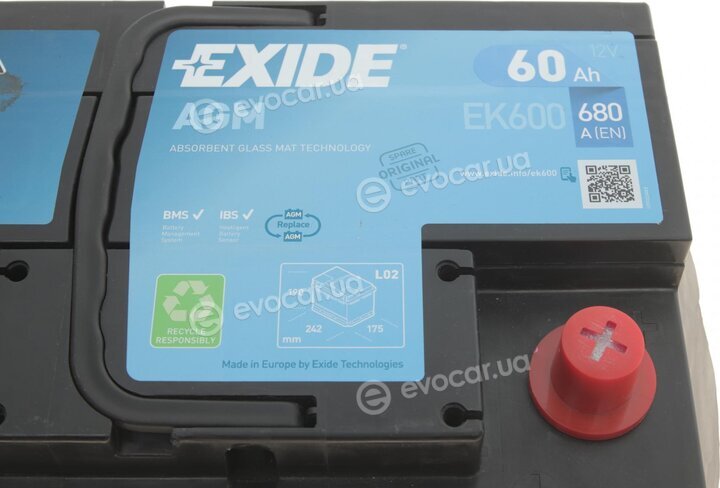 Exide EK600