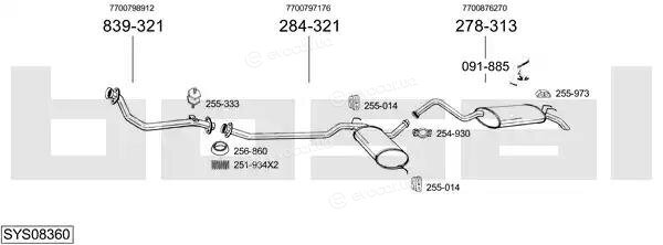 Bosal SYS08360