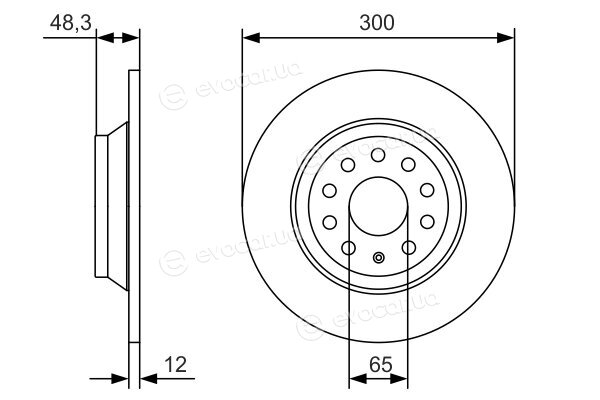 Bosch 0 986 479 A84