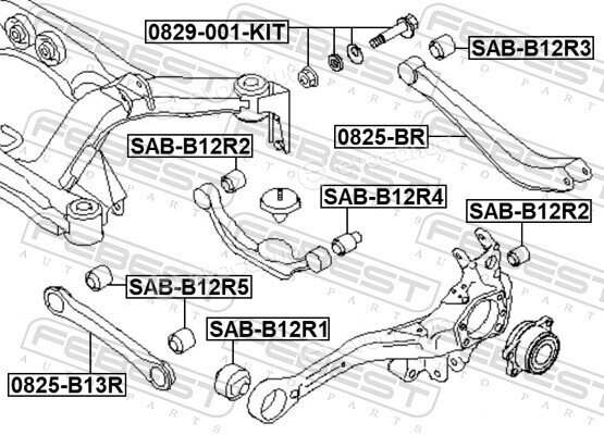 Febest 0829-001-KIT