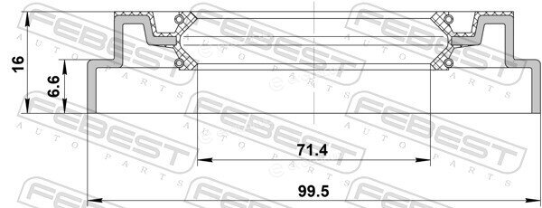Febest 95QDS-73990716X