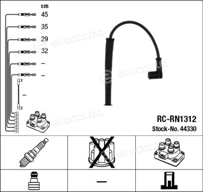 NGK / NTK RC-RN1312