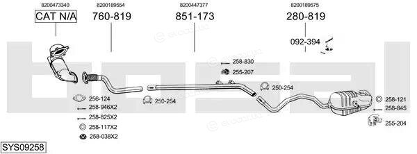 Bosal SYS09258