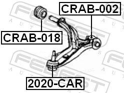 Febest CRAB-018