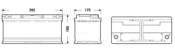 Exide EK1050