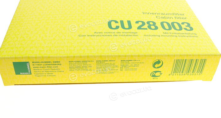 Mann CU 28 003