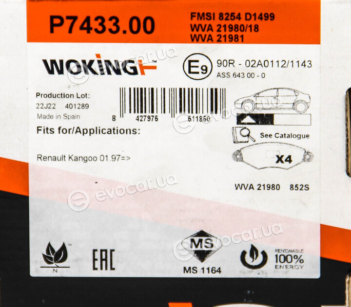 Woking P7433.00