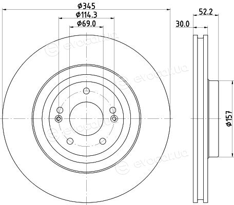 Hella Pagid 8DD 355 132-681