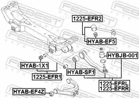 Febest HYAB-SF1
