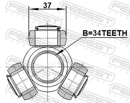 Febest 3516-NL3