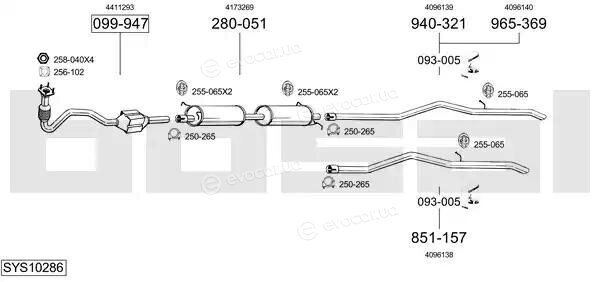 Bosal SYS10286