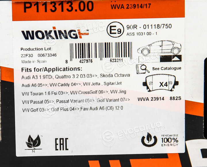 Woking P11313.00