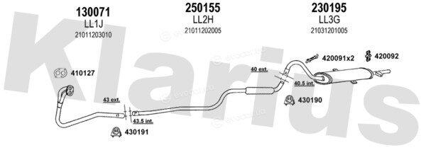 Klarius 330325E