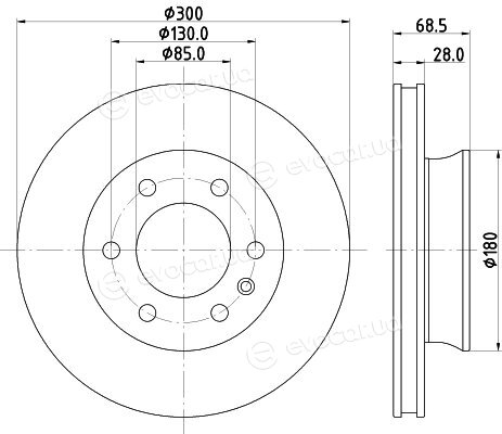 Hella Pagid 8DD 355 131-891