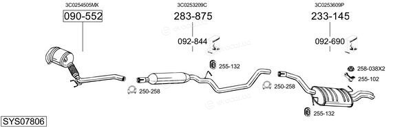 Bosal SYS07806