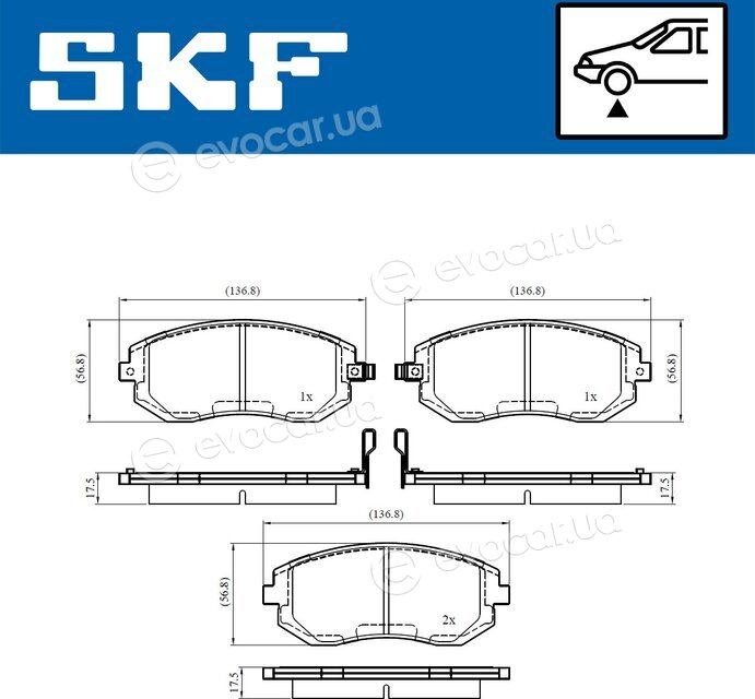 SKF VKBP 80456 A