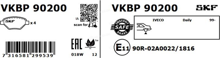 SKF VKBP 90200